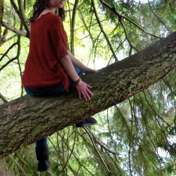 Burnt Sienne Poncho - Picture 4 of 6